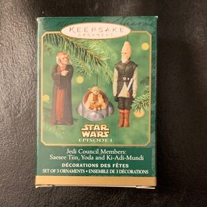 Hallmark Star Wars Jedi Council Ornament Set